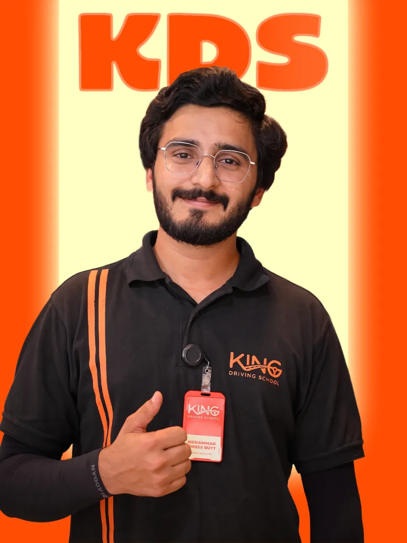 Idrees Butt — certified driving instructor at King Driving School, POLICE FOUNDATION, PWD