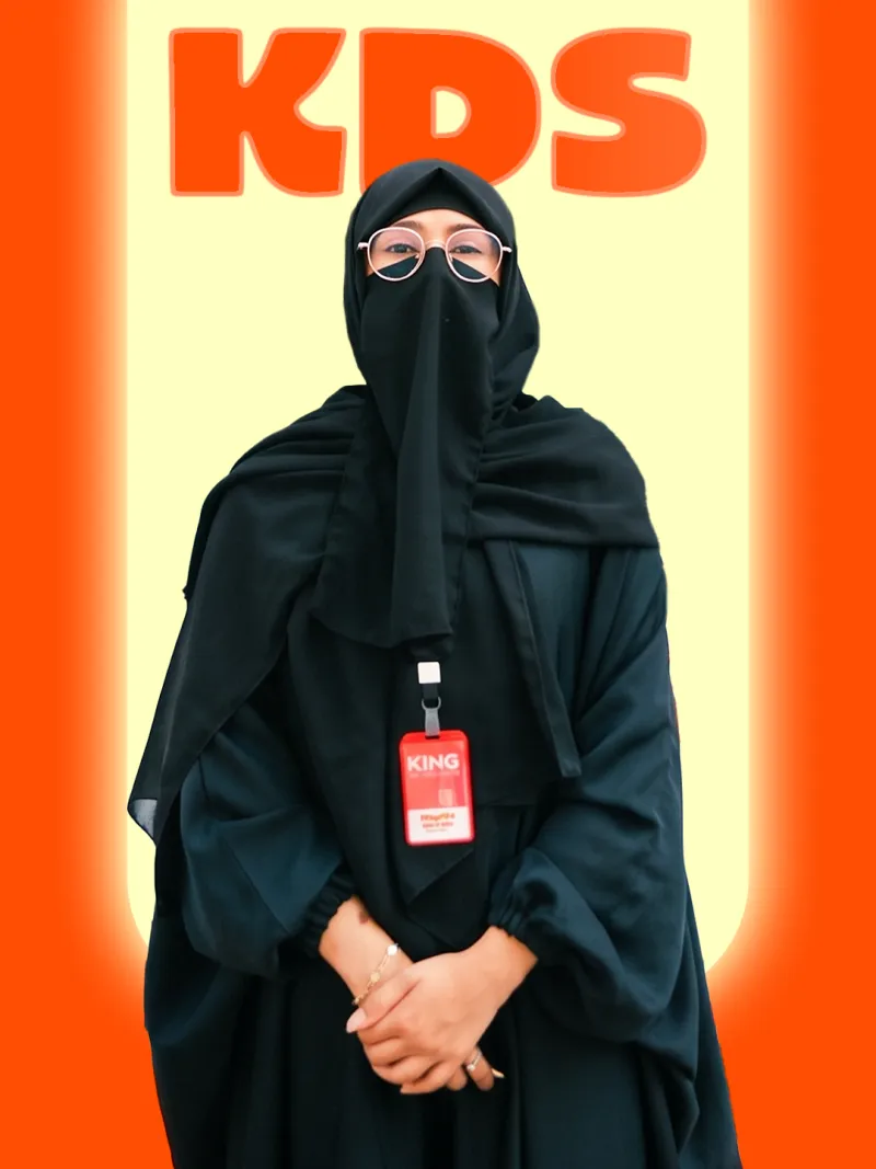 Javeria — certified female driving instructor at King Driving School, POLICE FOUNDATION, PWD