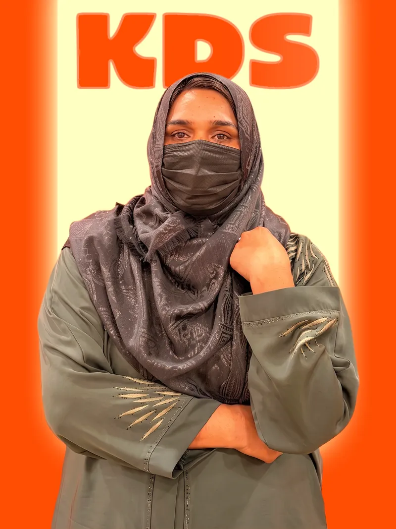 Miss Sajida — certified female driving instructor at King Driving School, I-10 MARKAZ