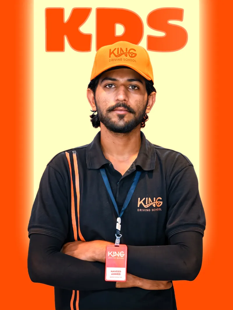 Naveed Ahmed — certified driving instructor at King Driving School, POLICE FOUNDATION, PWD
